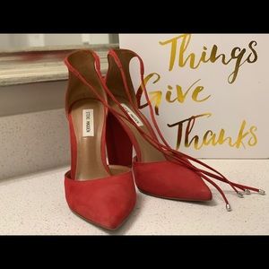 Red Steve Madden pumps